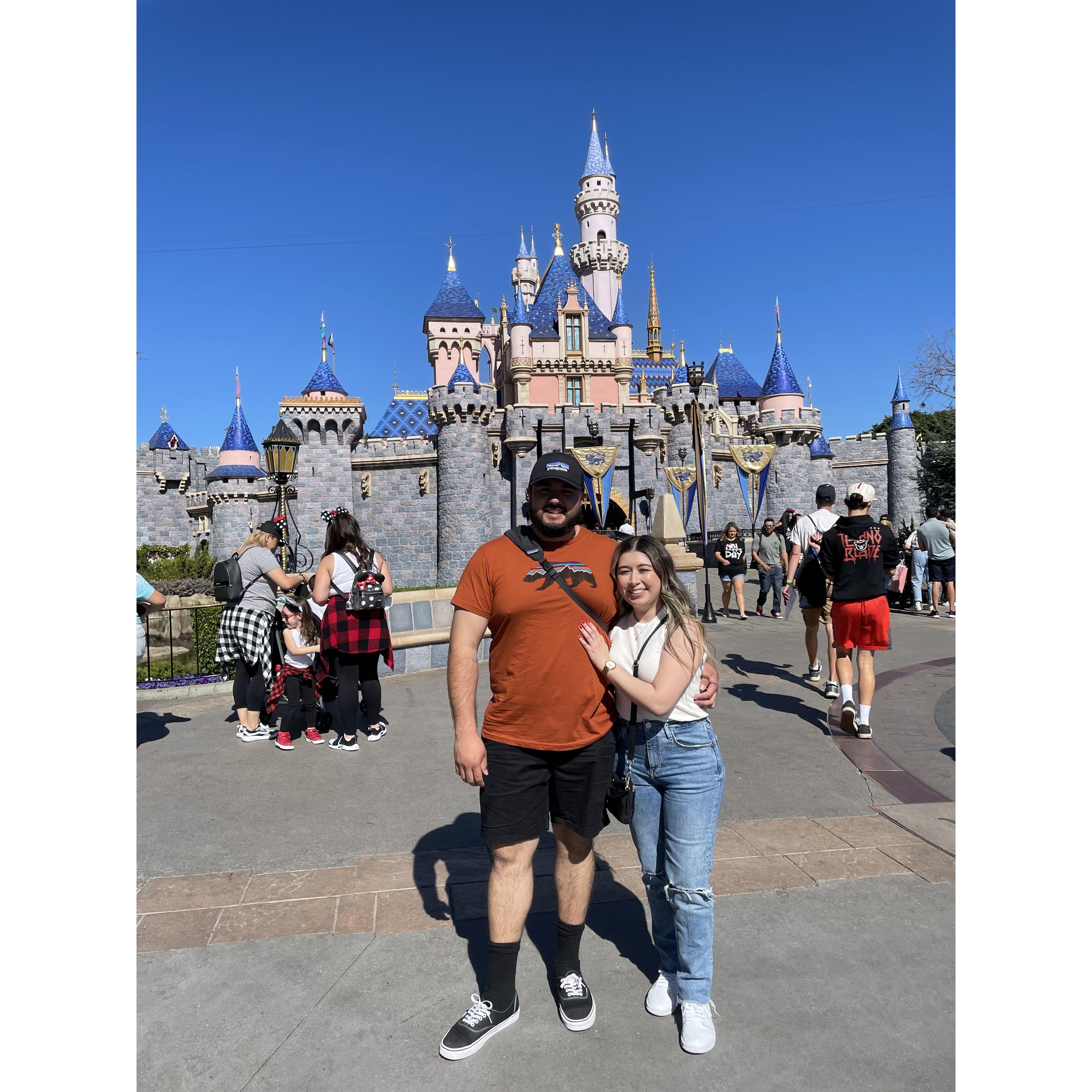 Our first trip to Disneyland as a couple 🏰