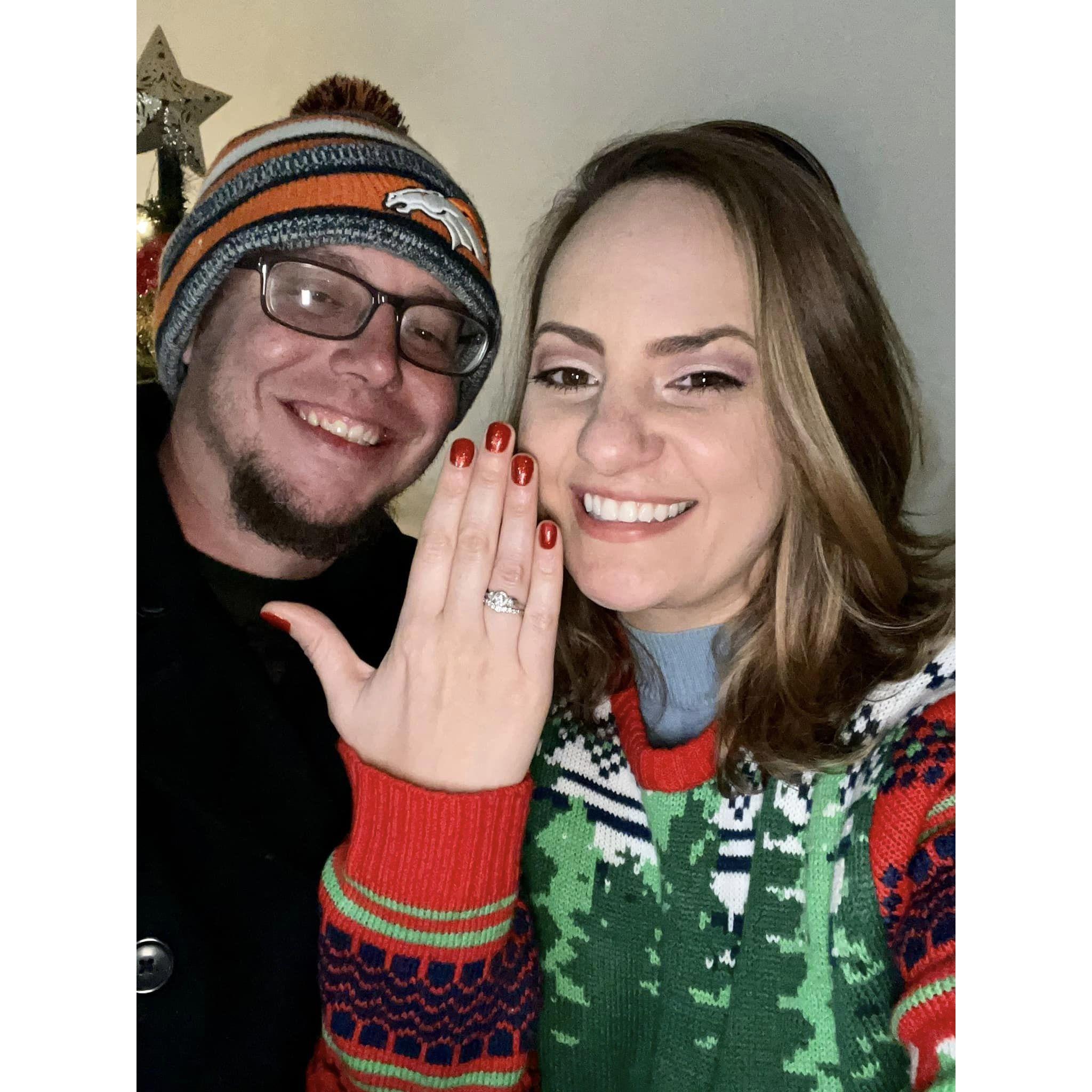 Ian PROPOSES 12/23/2022