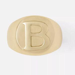 Anthropologie Clark Gold Napkin Ring