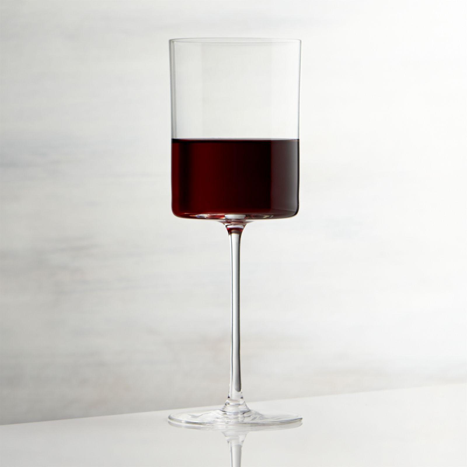 Crate and Barrel, Nattie Red Wine Glass, Set of 4 - Zola