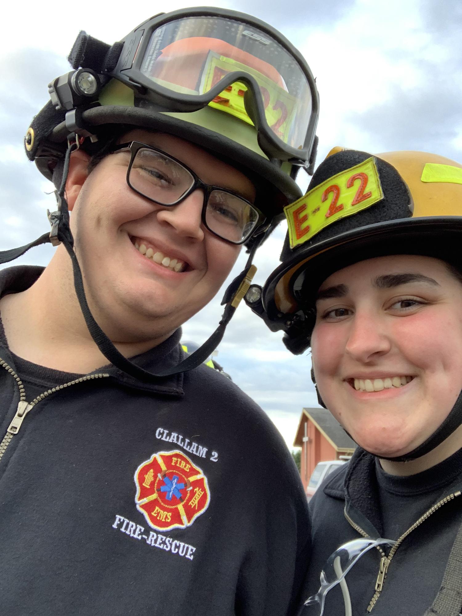 Fire department drill night