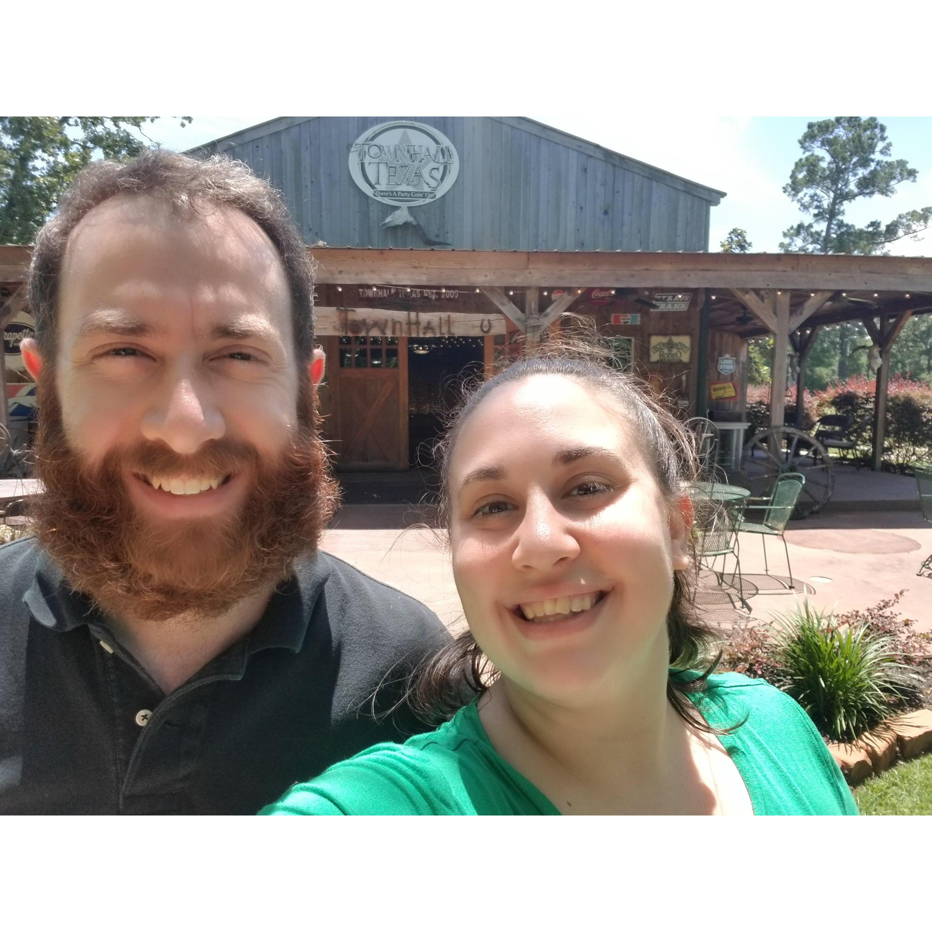 The day we picked our venue!!!