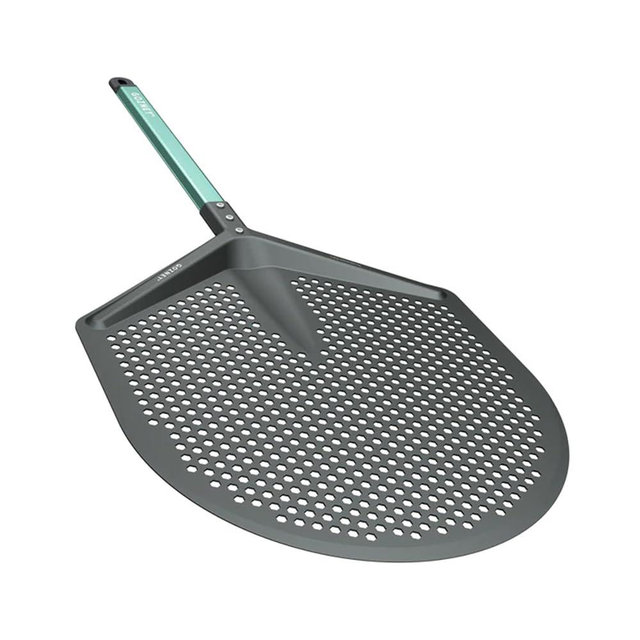 Gozney Pro Placement Peel for 12" Pizzas, Compatible W/All Gozney Ovens, 100% Aluminum Design, Fully Perforated Blade & Replaceable Handle