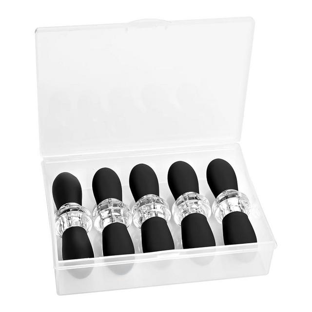 OFCOX Corn on the Cob Holders, Corn Cob Holders, Corn Holders for Corn on the Cob, Corn on Cob Holders, Corn Skewers for Corn on the Cob, Corn on the Cob Sticks, Corn on Cob Holders Set. 5 Paris Black