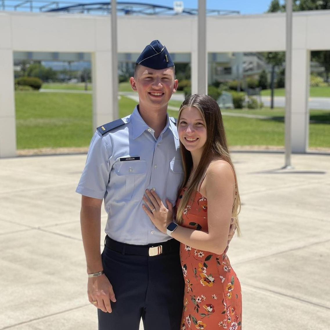 Jeffery commissioned into the USAF!