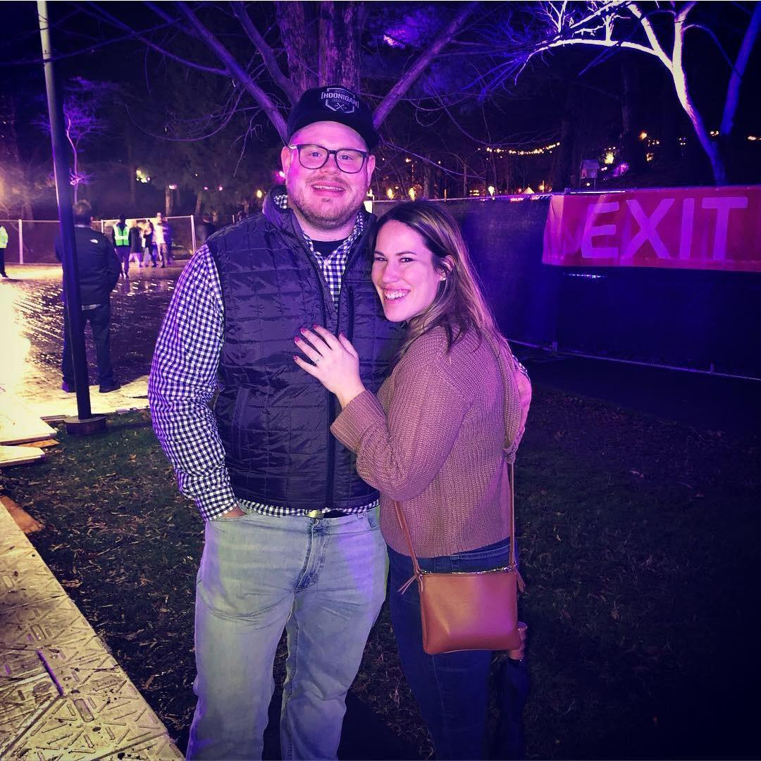 Right after we got engaged!