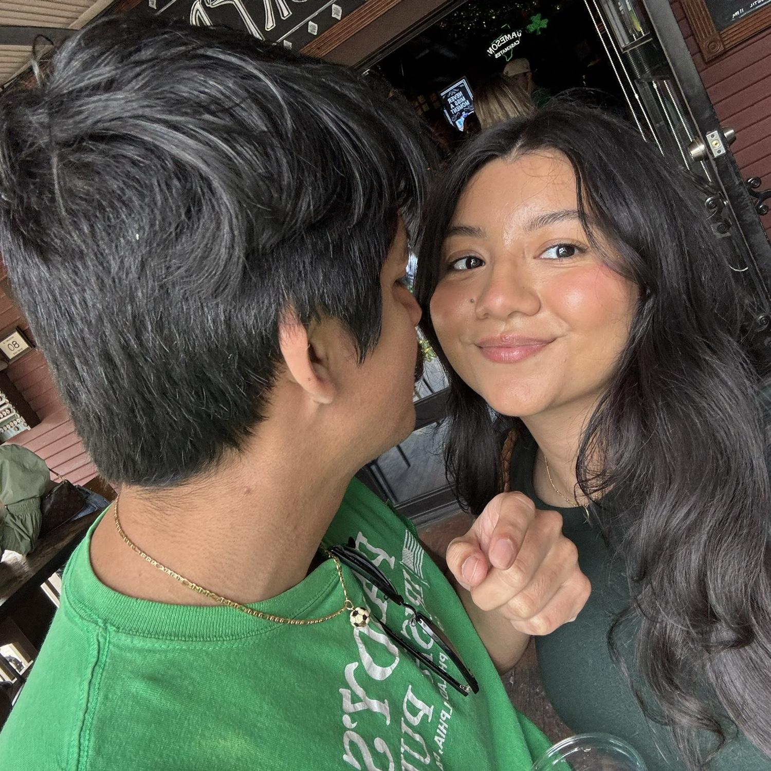 He's mansplaining the meaning of St. Patricks Day to me