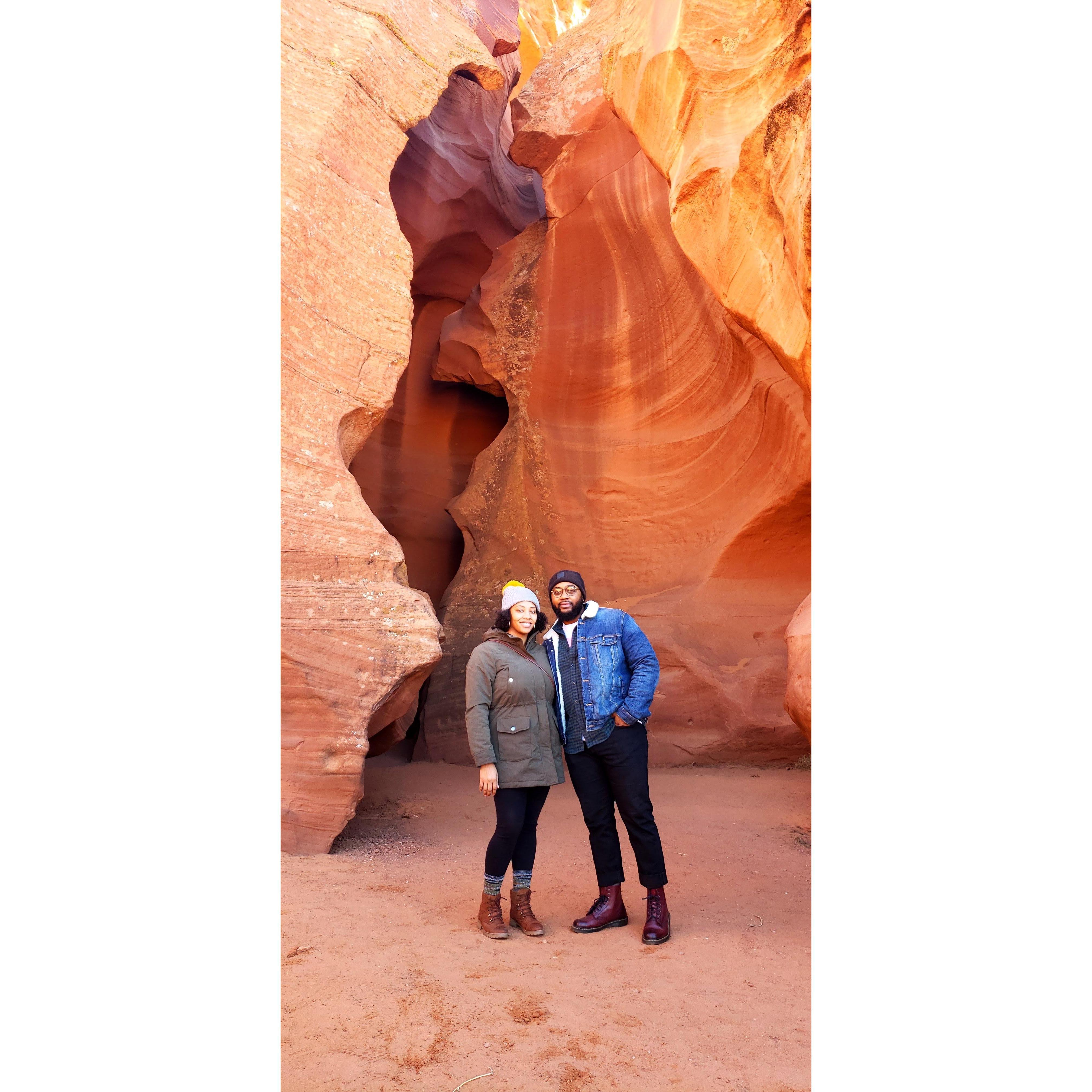 December 2018, Antelope Canyon, AZ