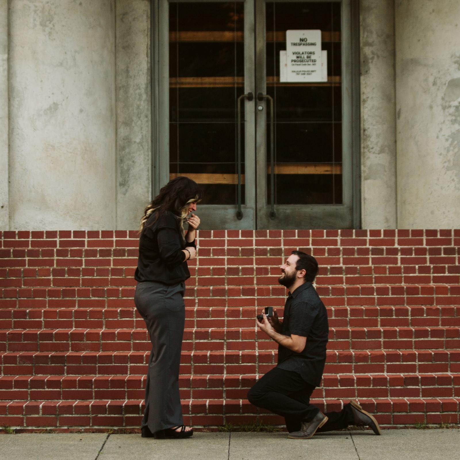 If you didn’t know it already, she said “yes”!
