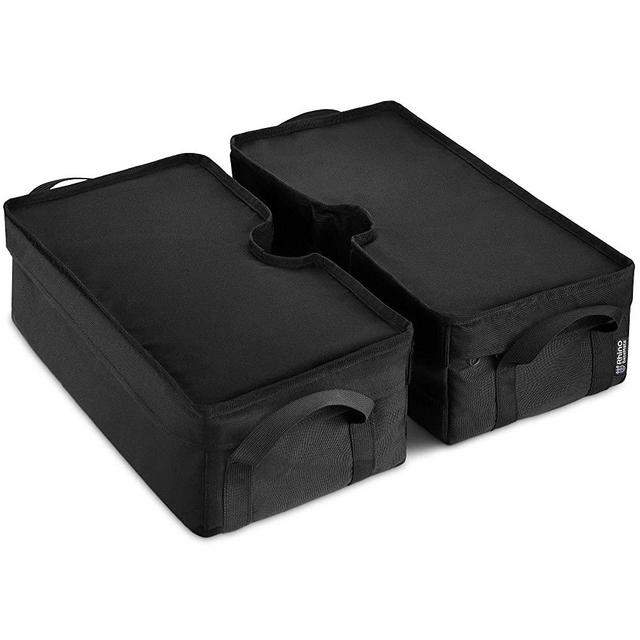 Rhino Detachable Umbrella Base Weight, 18" ~ Fits Any Offset, Cantilever & Any Outdoor Patio Umbrella Stand ~ Easy Set up (Black)