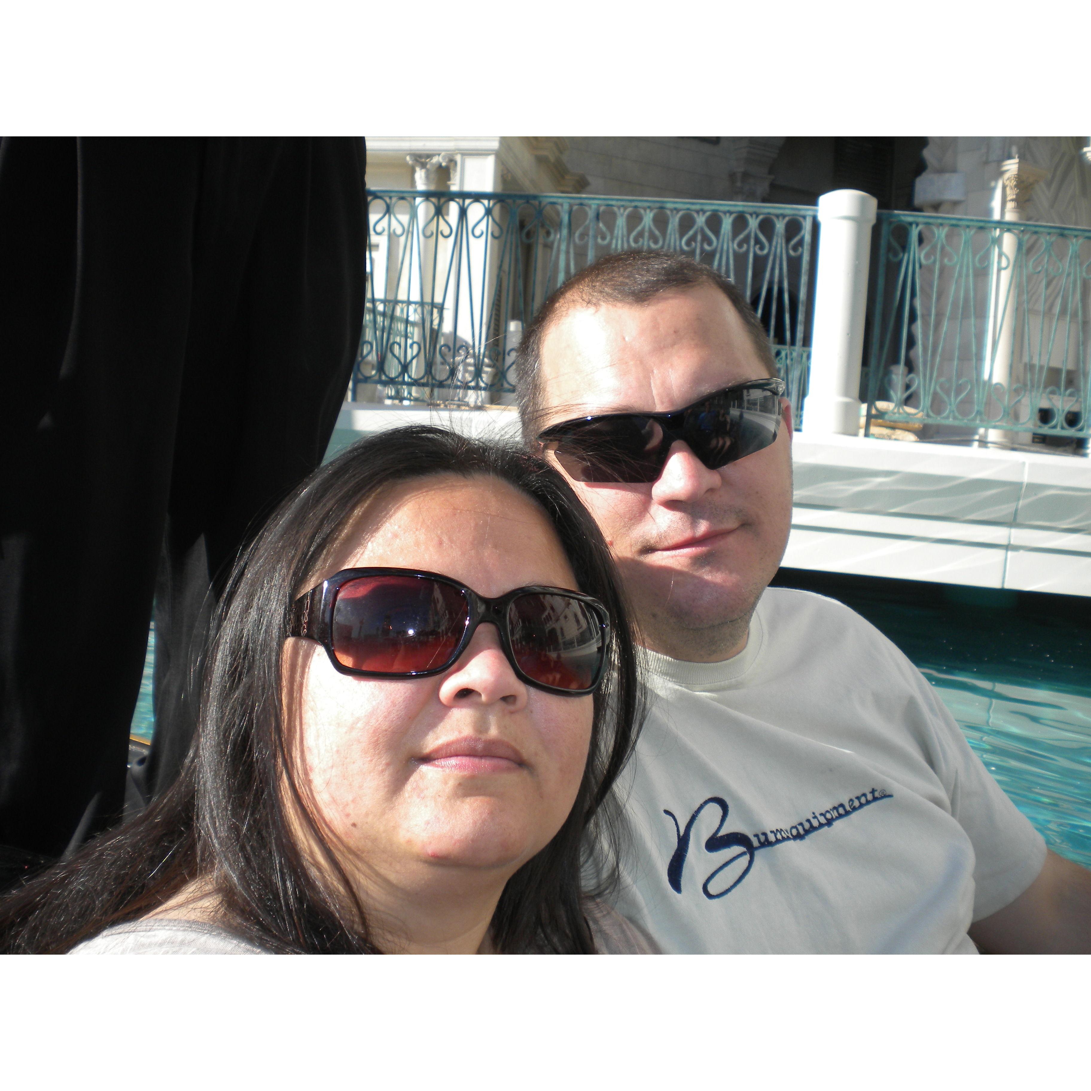 2012, Las Vegas, gondola ride