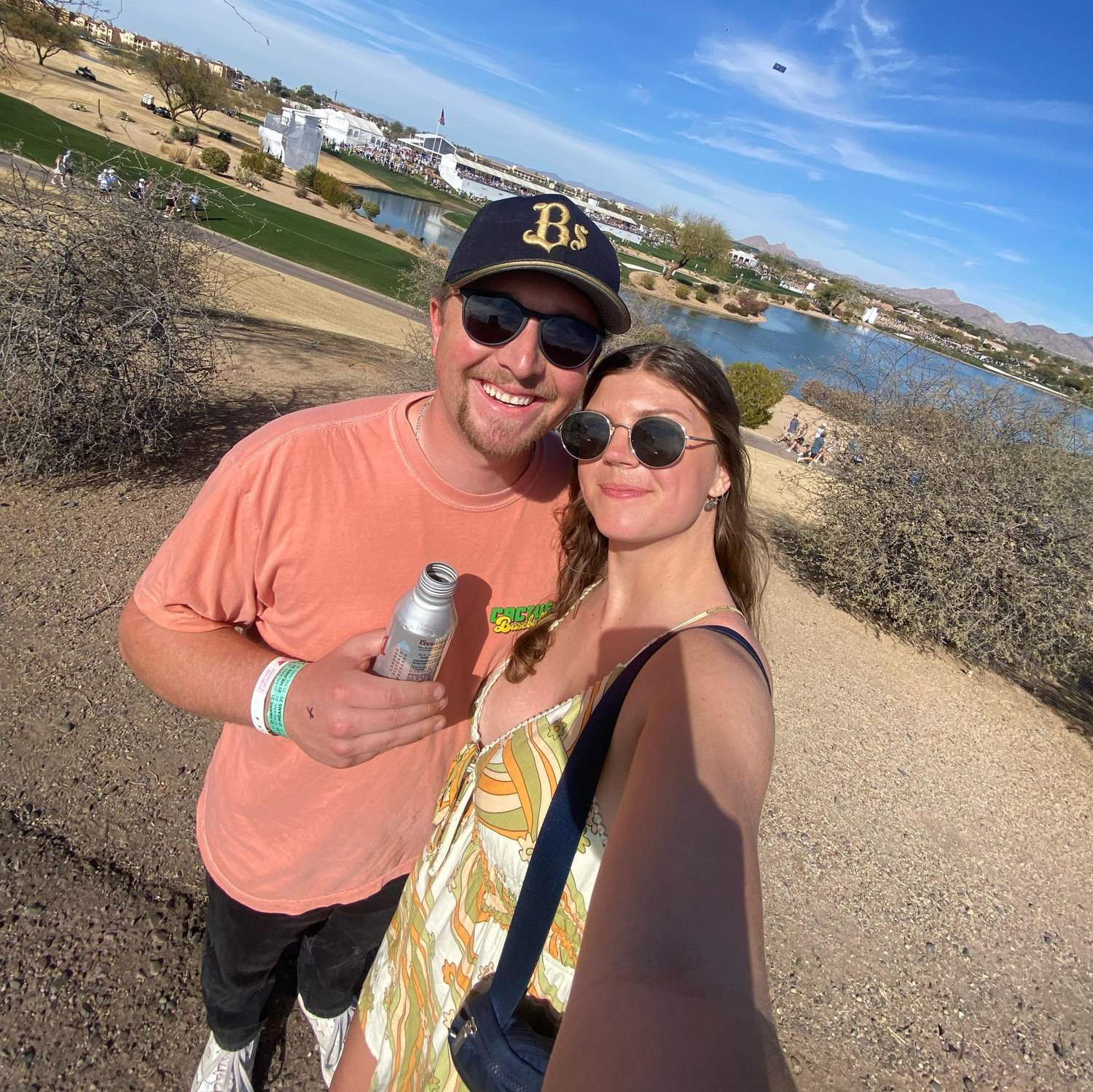 Fun day at the WM Phoenix Open!