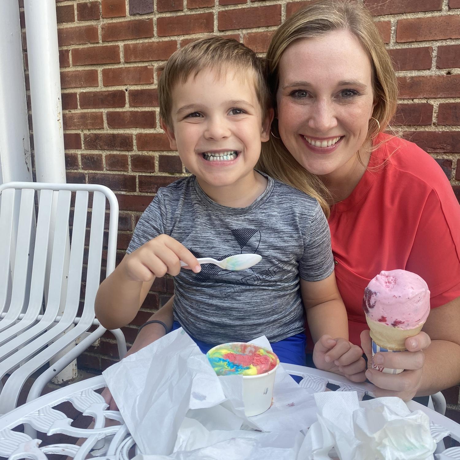 We love ice cream!