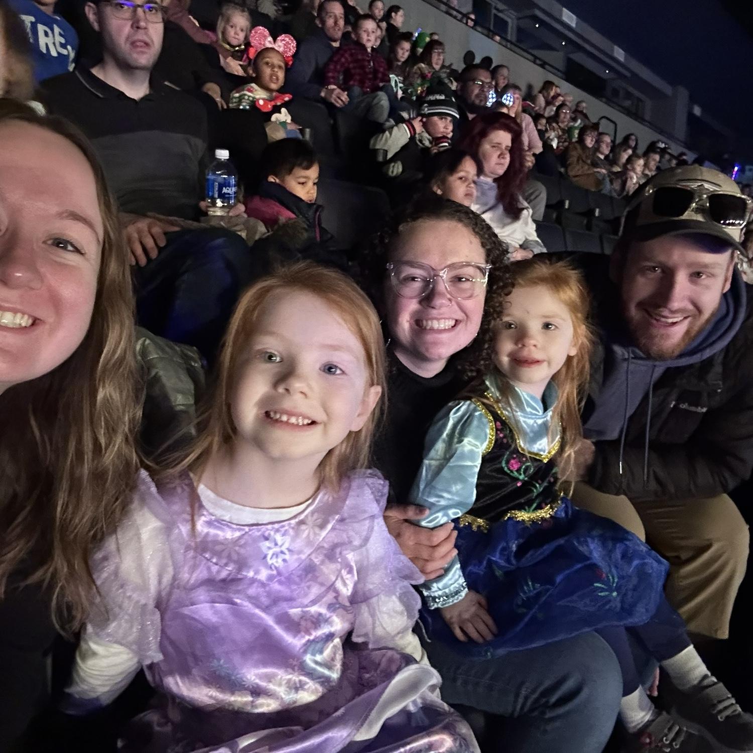 Disney on Ice with these princesses