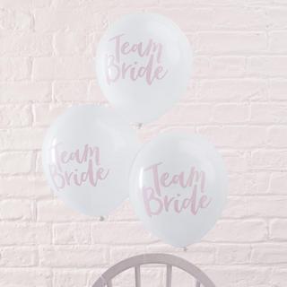 Team Bride Balloons, Set of 10