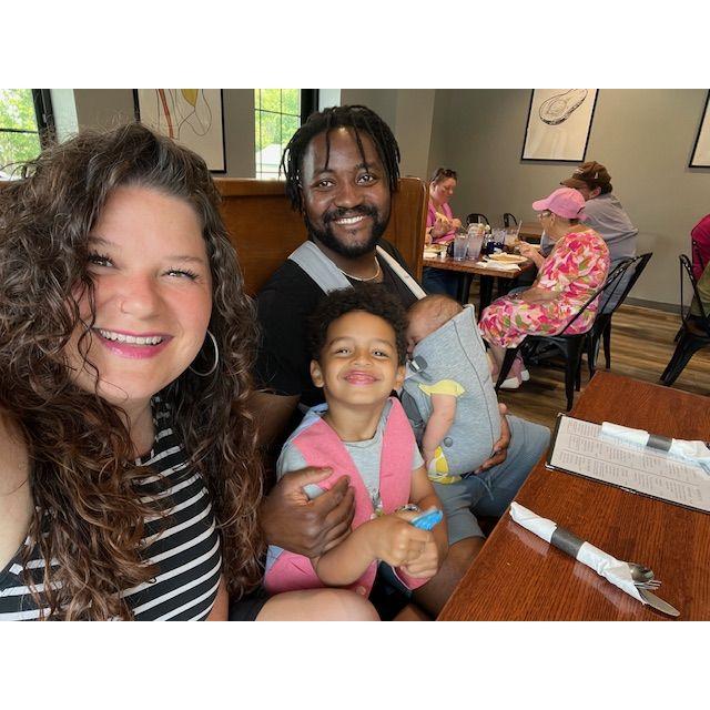 Father's Day brunch at Breakfast on Boal followed by a hike.