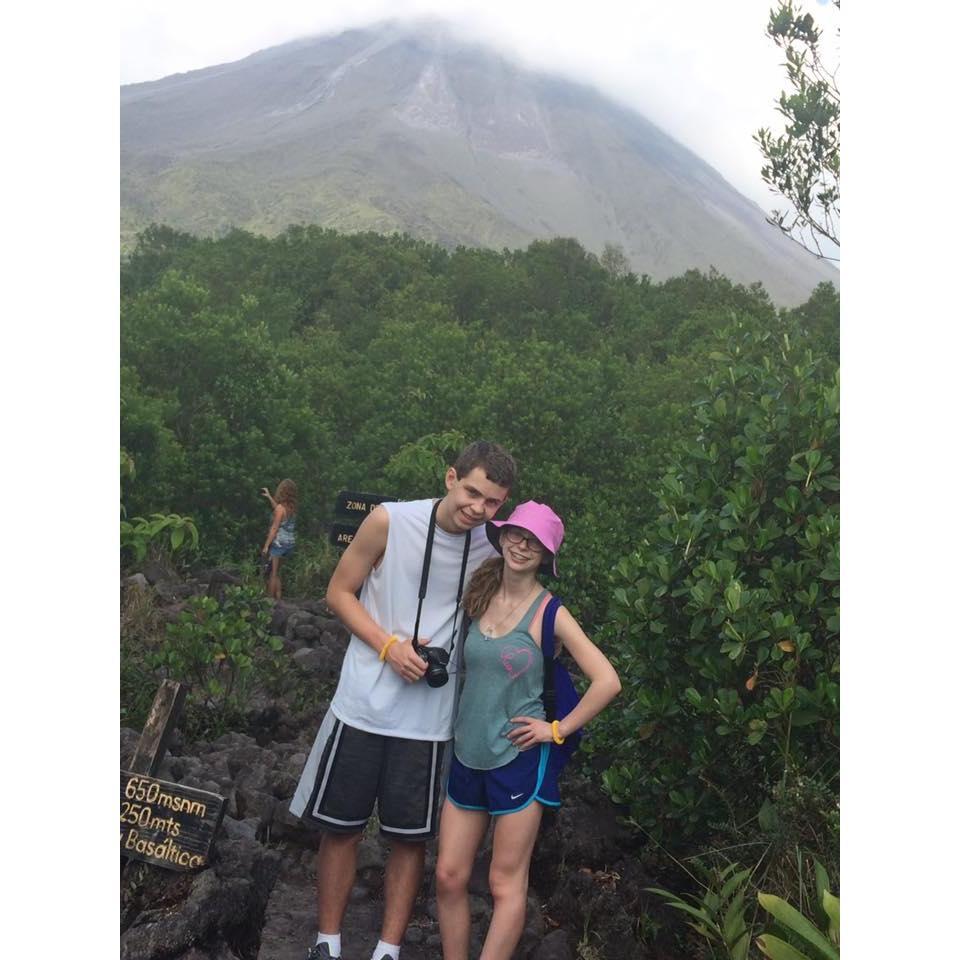 Our Franish Club trip to Costa Rica in 2016.