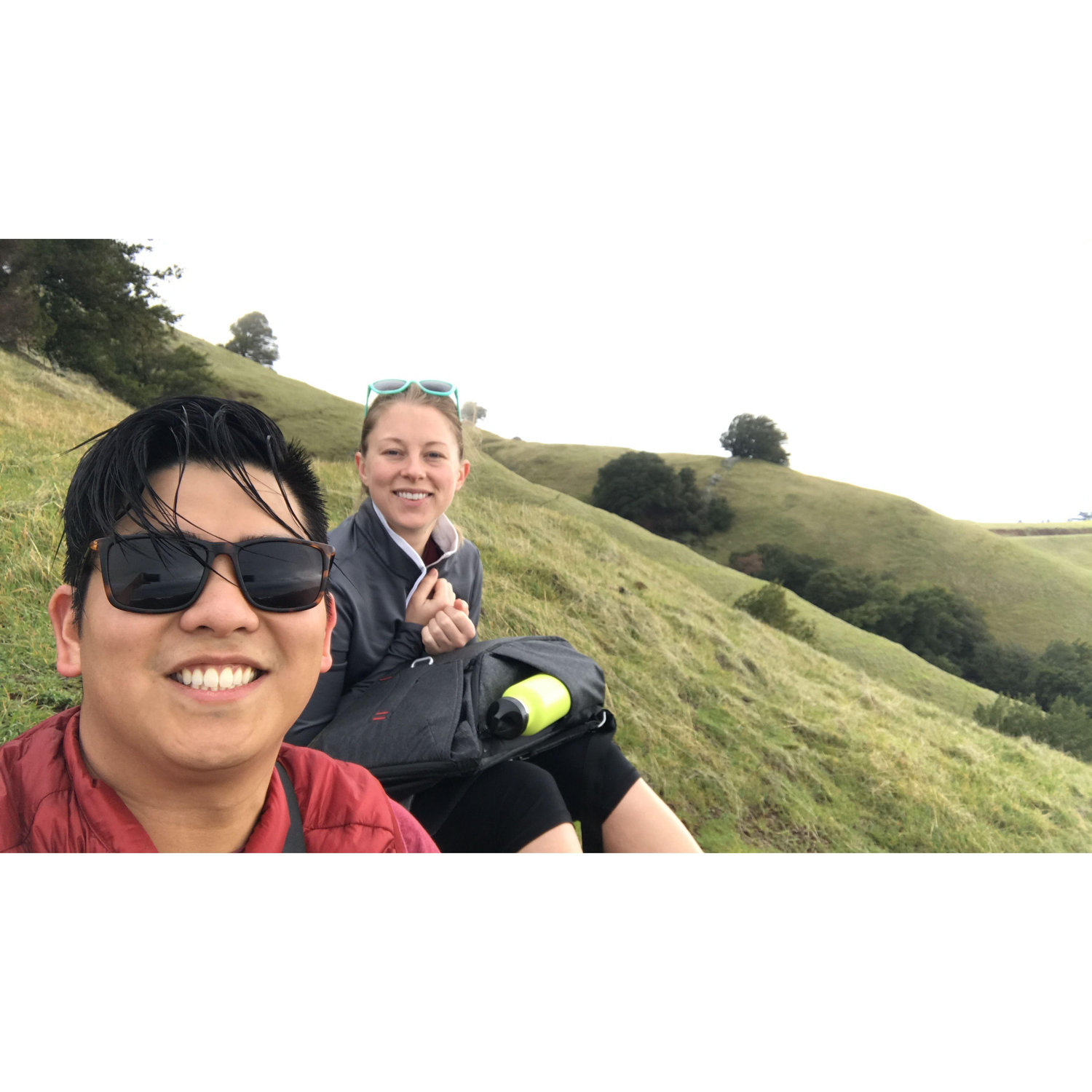 Our first trip together - pre couple era. We held hands for the first time on this trip.