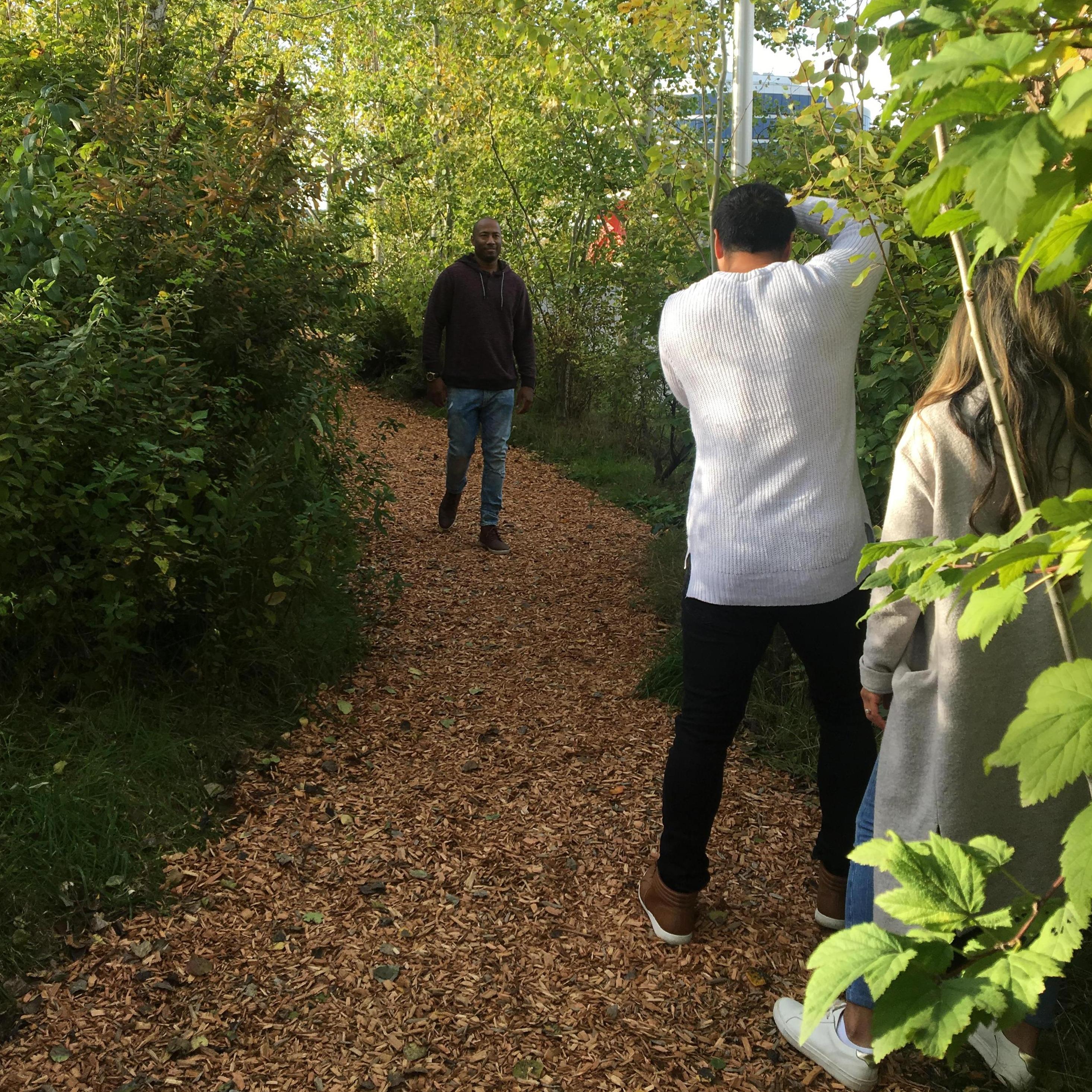 Behind the scenes with Jinda Photography.