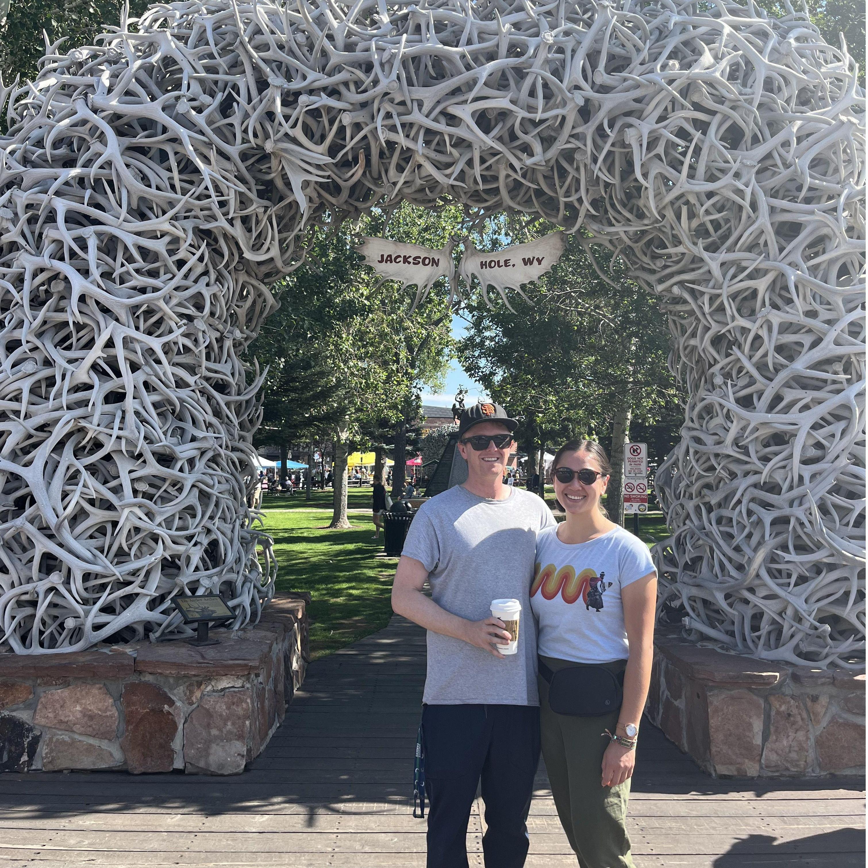 Exploring Jackson Hole, Wyoming for Stan and Trish's wedding in 2022