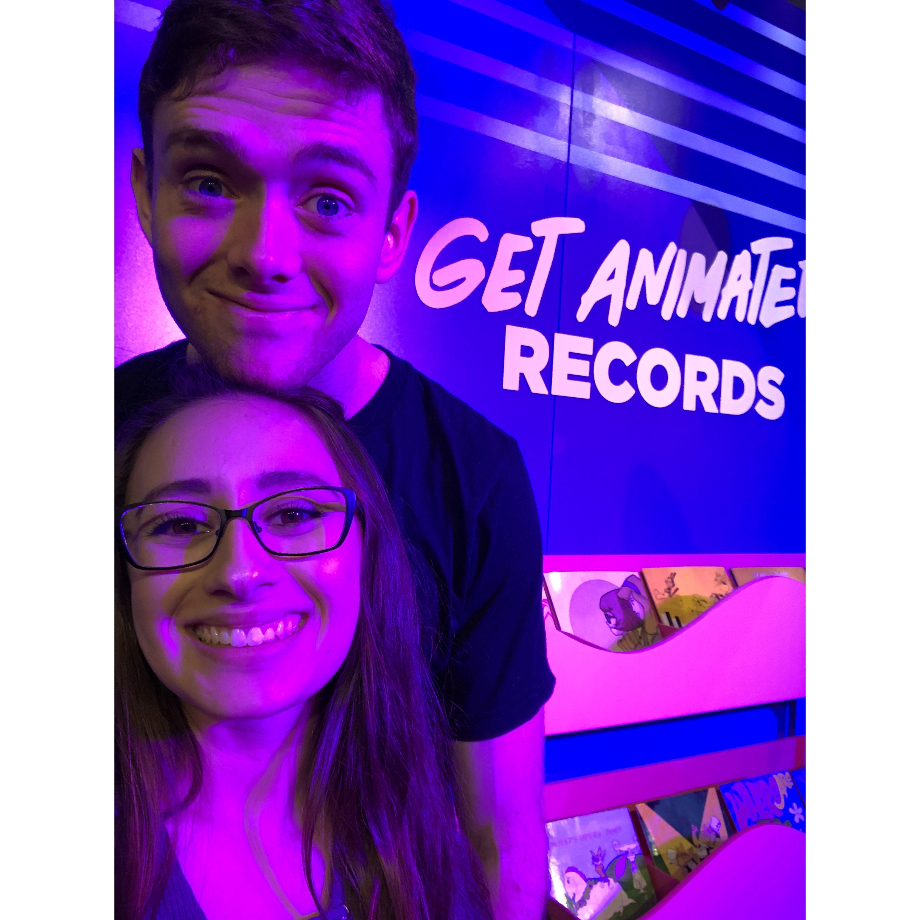 September 2018 - at the GRAMMY Museum! (Where Angelica used to work)