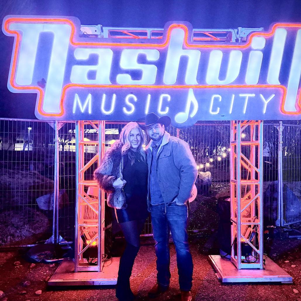 Celebrated New Years in Nashville!