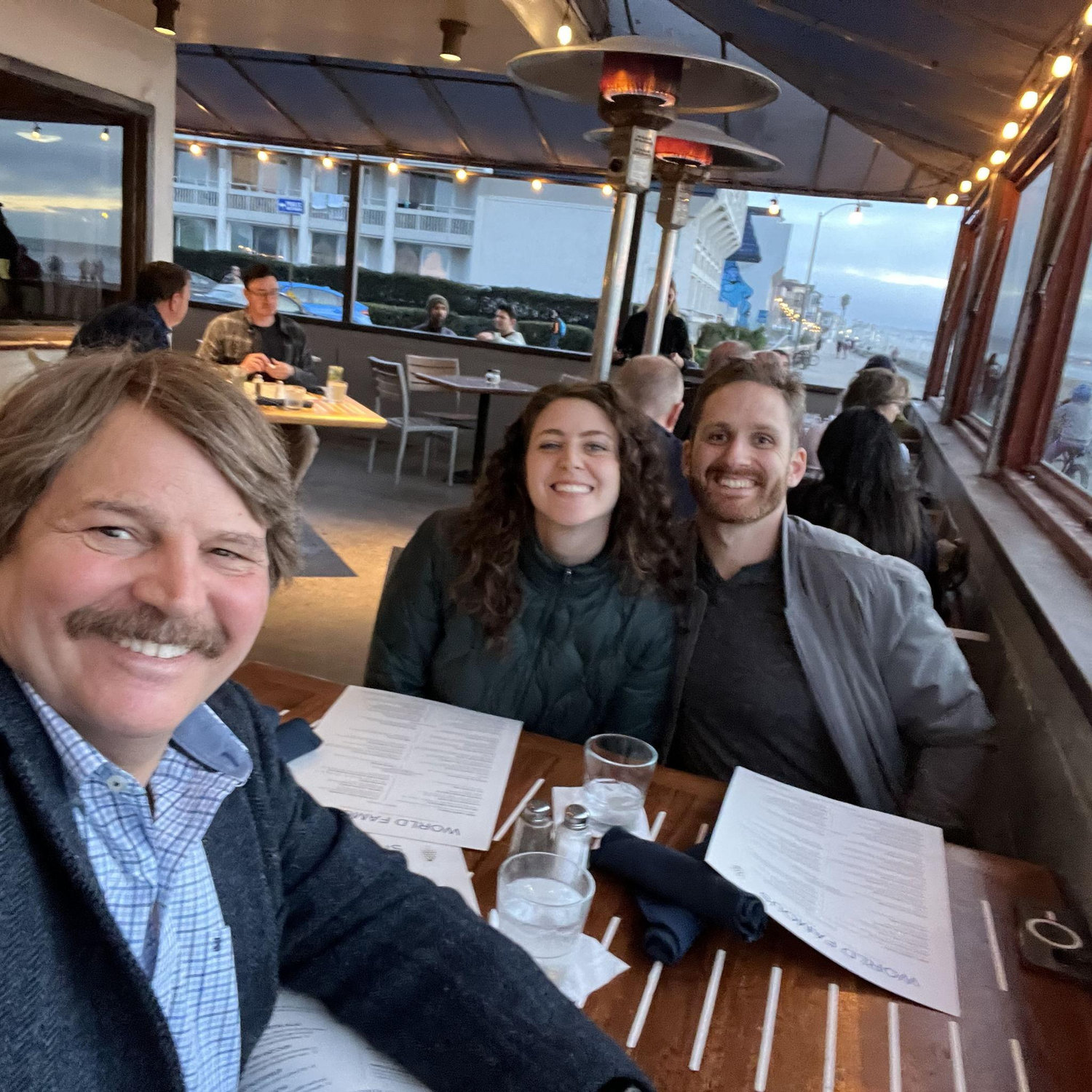 Dinner with Uncle Jim!