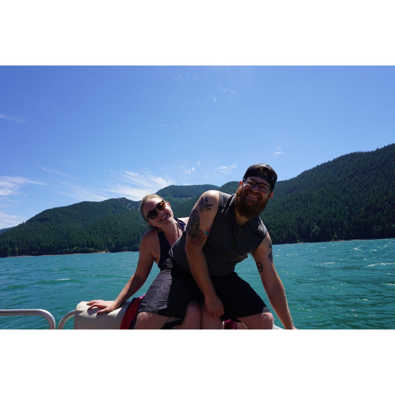 Annual camping trip at Lake Billy Chinook