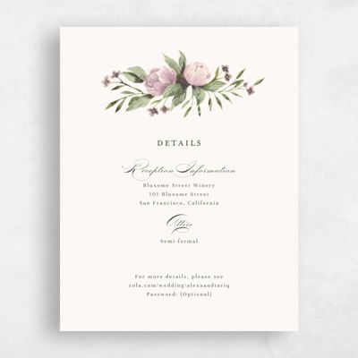 Dusty Pink Wedding Enclosure - Cordova