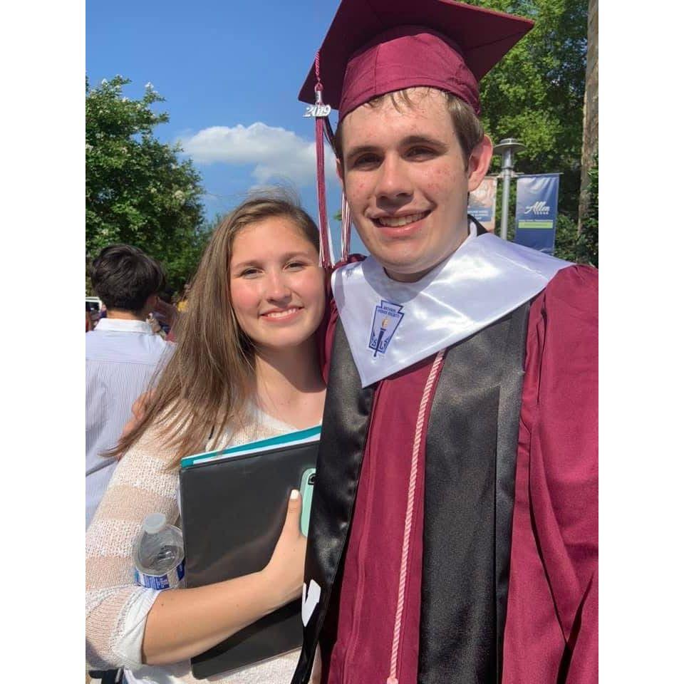 At Noah's high school graduation!