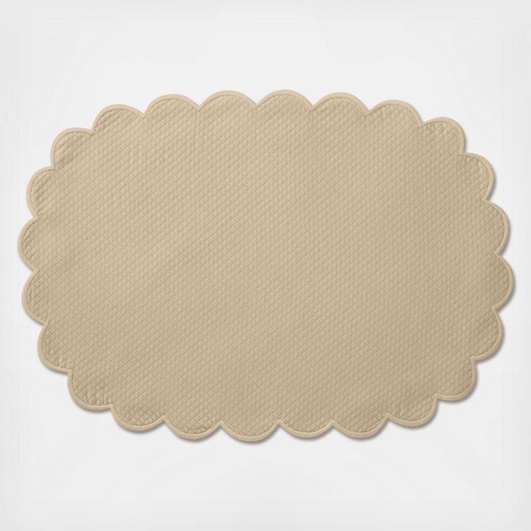 Savannah Gardens Oval Placemat, Set of 4