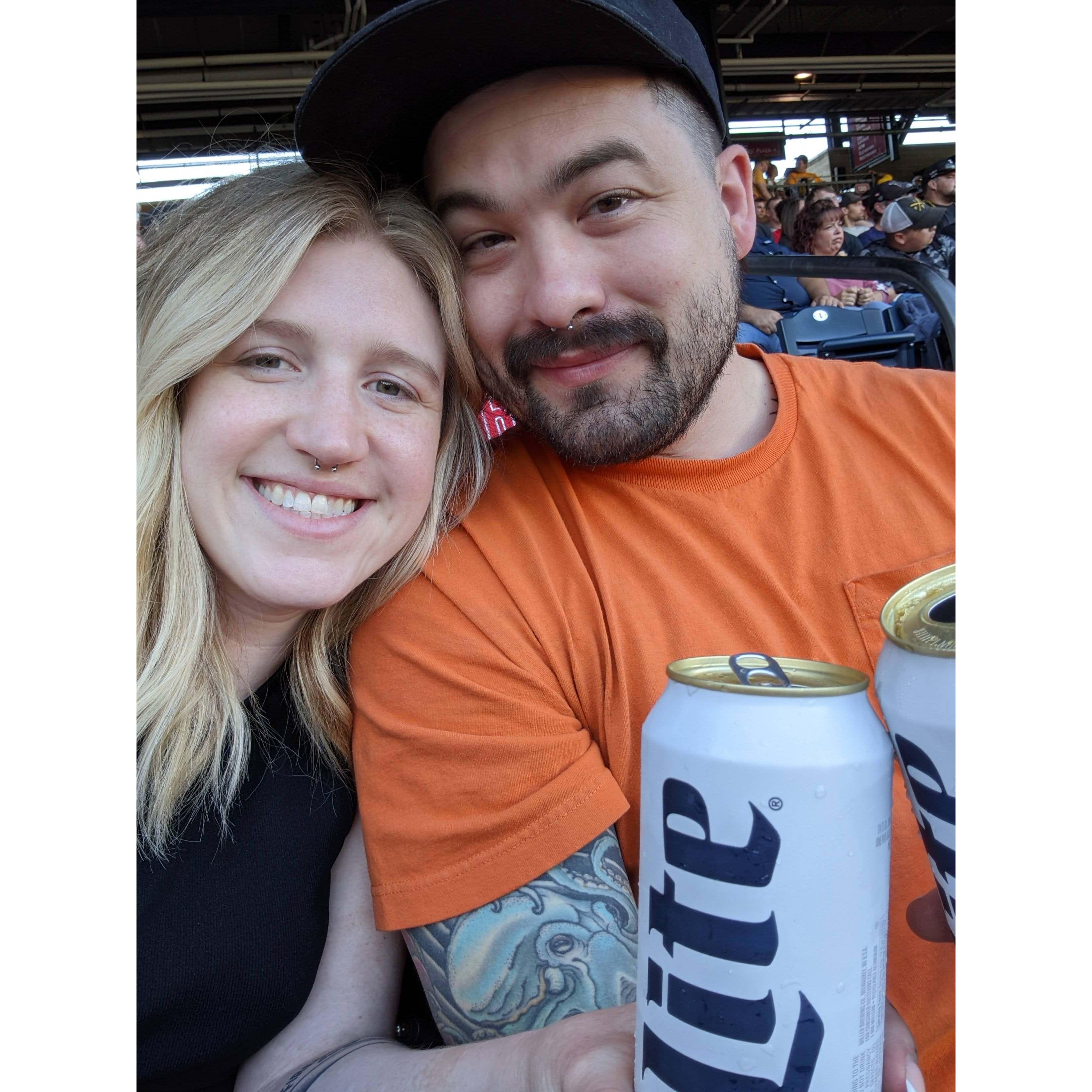 Pirates game in Pittsburgh