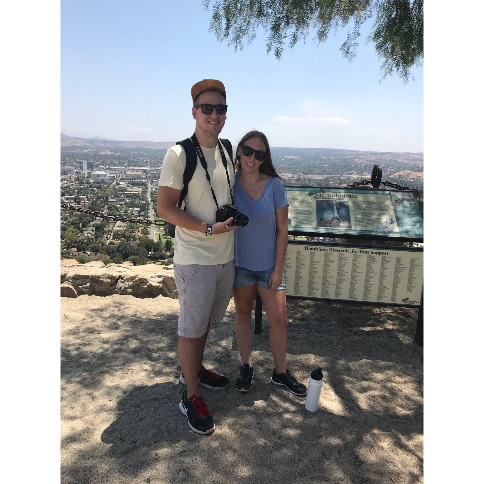 Hiking through California