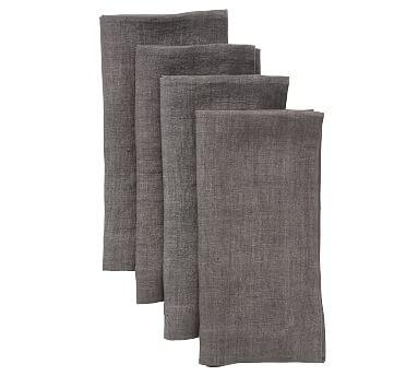 Mason Oversized Napkin, Set of 4 - Flint