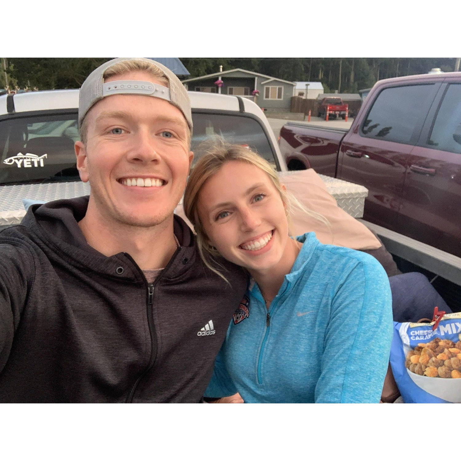 The night before Maddie moved to Arizona at the Blue Fox Drive In!