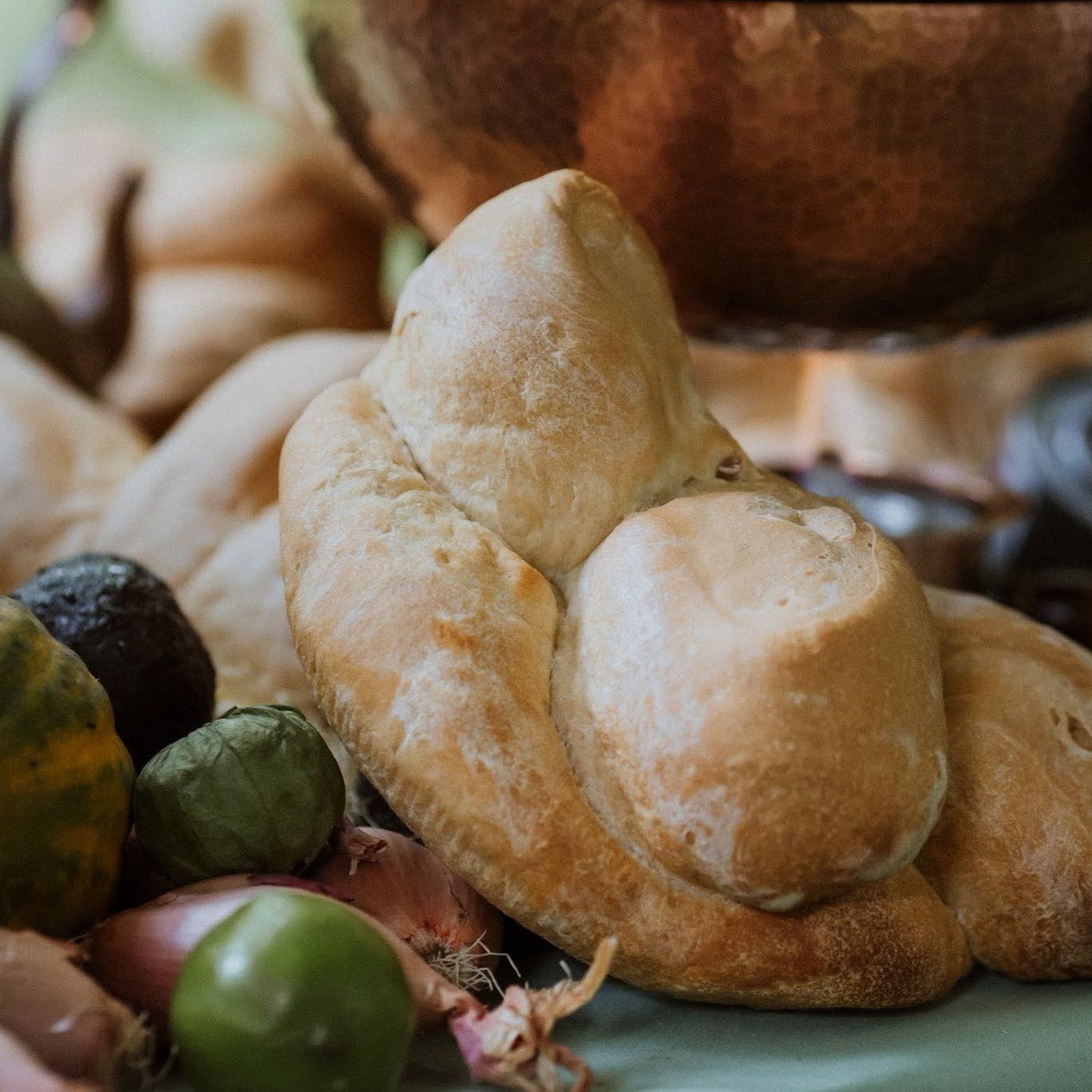 Oven Bread from Laguna Pueblo