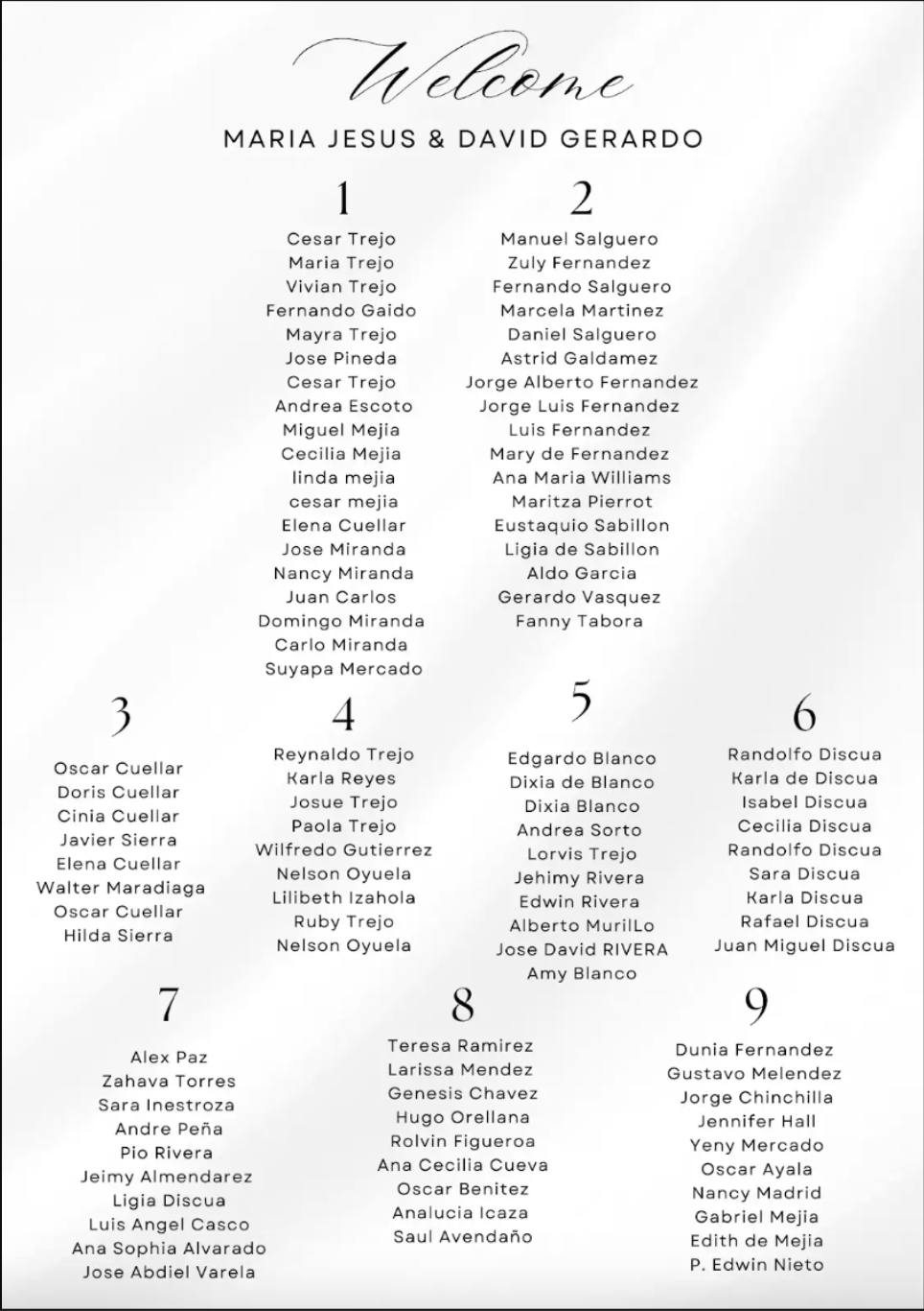 The Wedding Website of Maria Jesus Trejo and David Gerardo Salguero