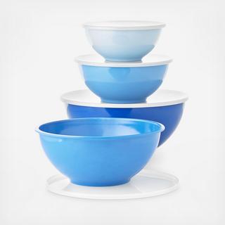 Martha Stewart Collection - 8-Piece Melamine Bowl & Lid Set