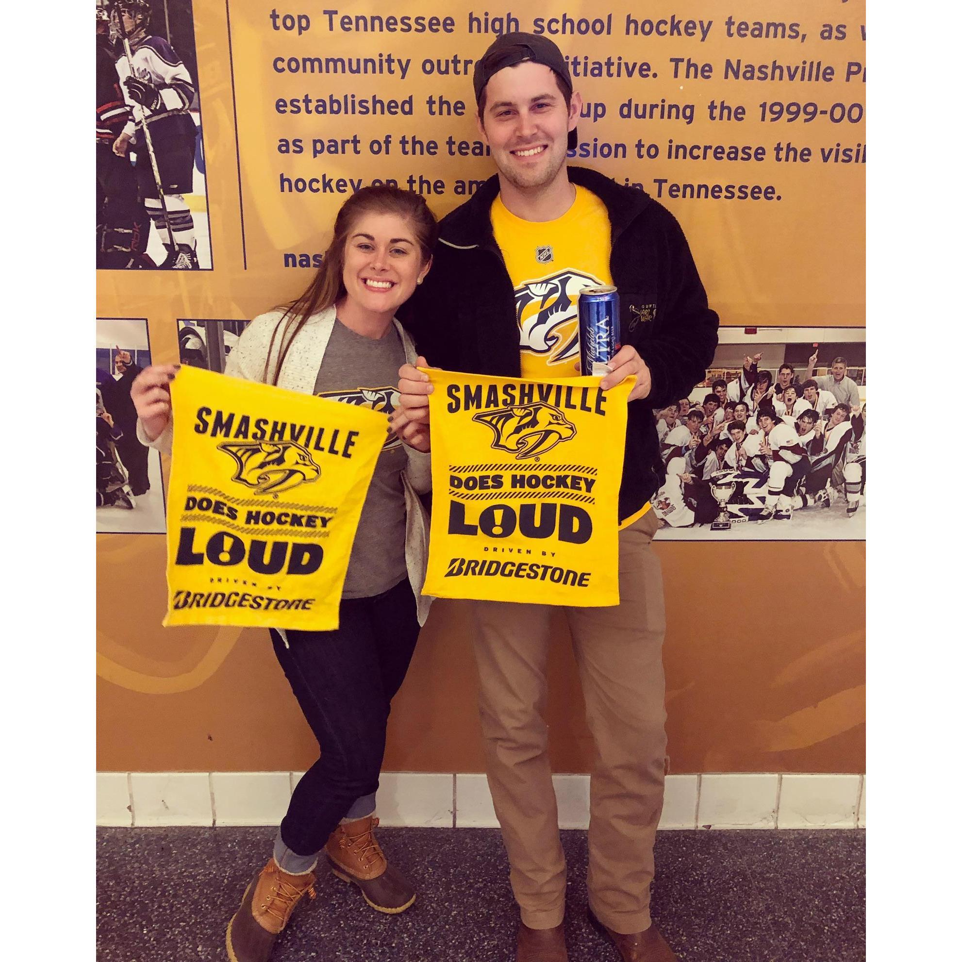 Supporting the Preds!