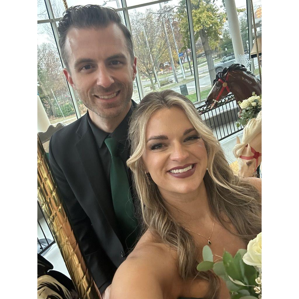 November 2024: Michael and Allie's wedding