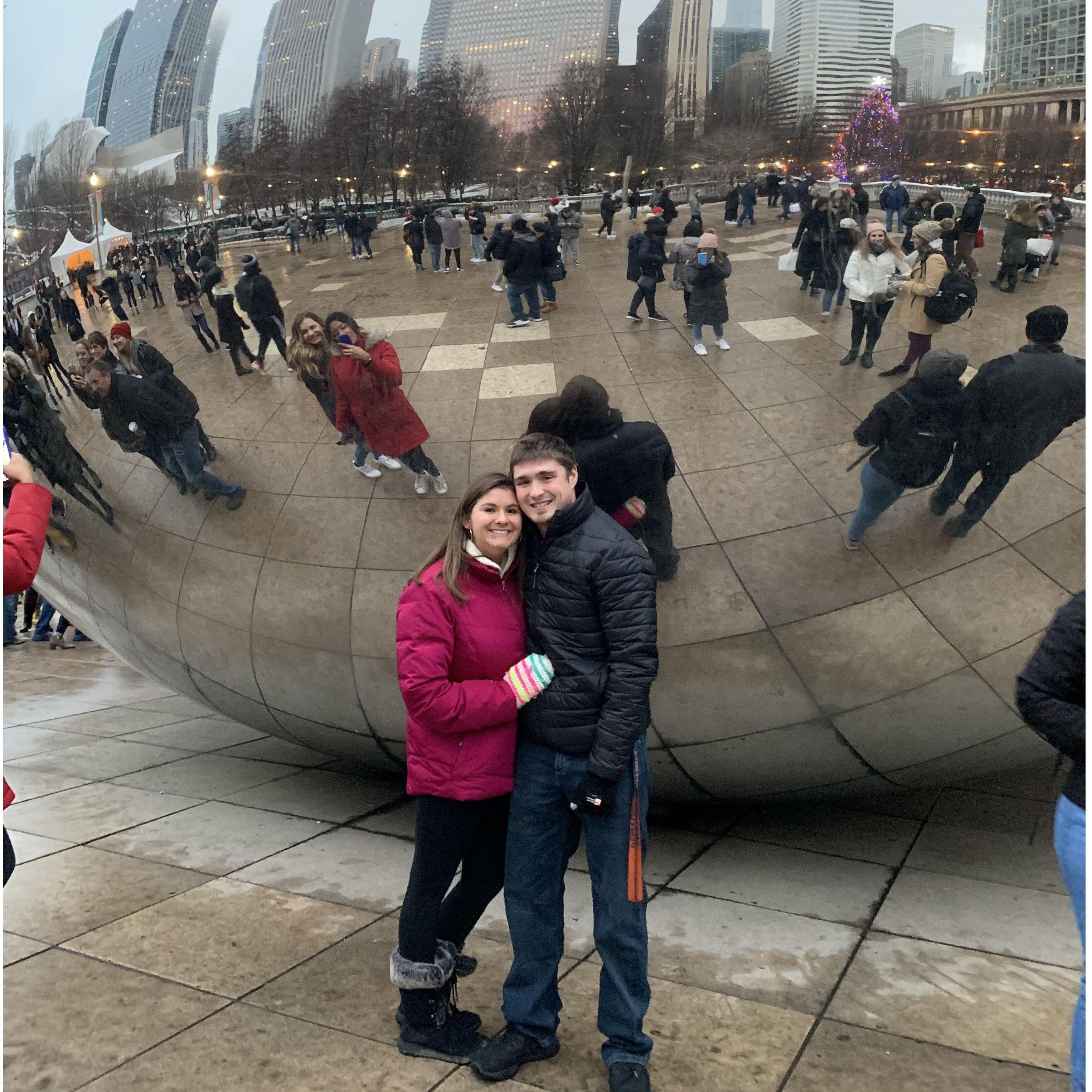 Eric's first trip to Chicago