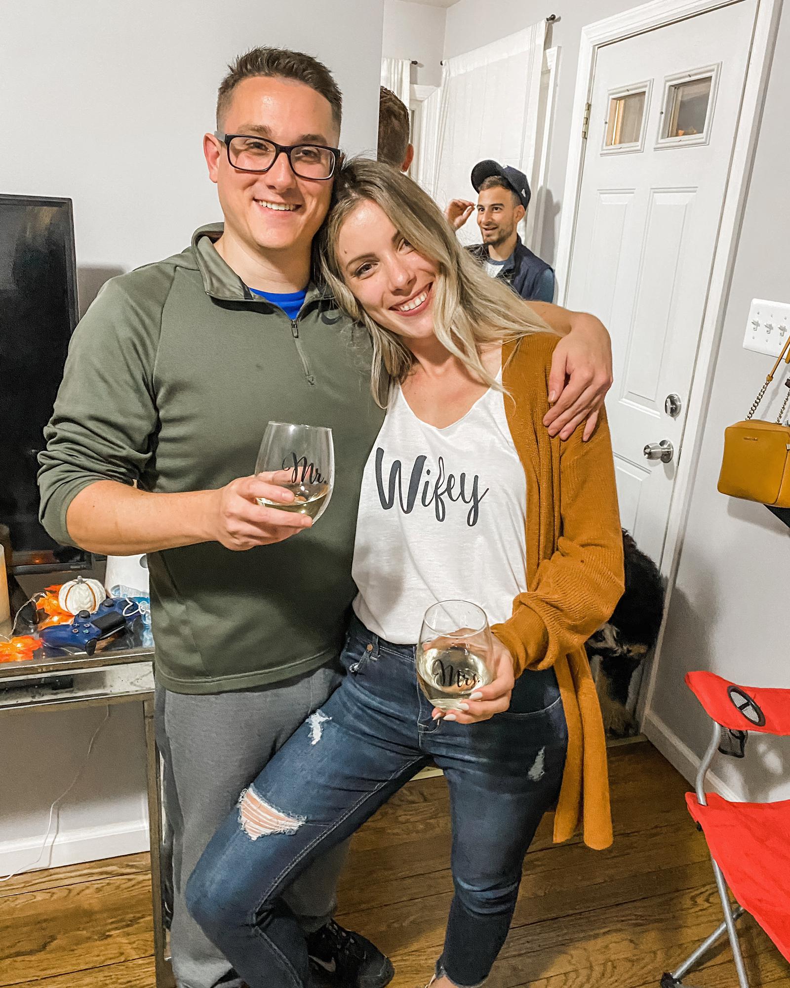 Celebrating with the best of friends