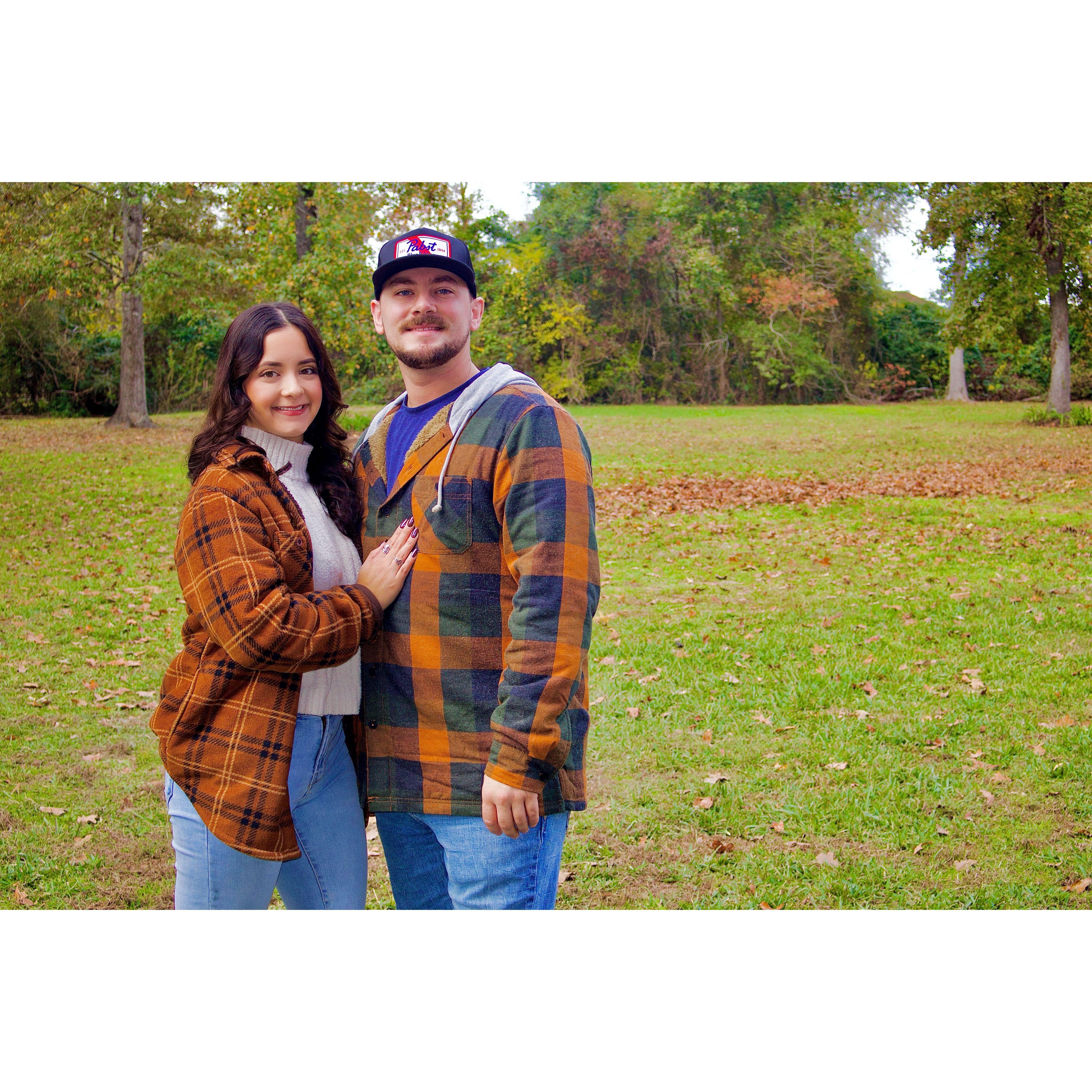 Our First Thanksgiving Together in Lufkin