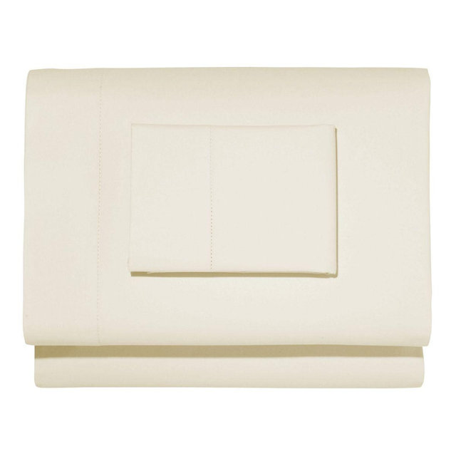 280-Thread-Count Pima Cotton Kibg Size Percale Sheet Set