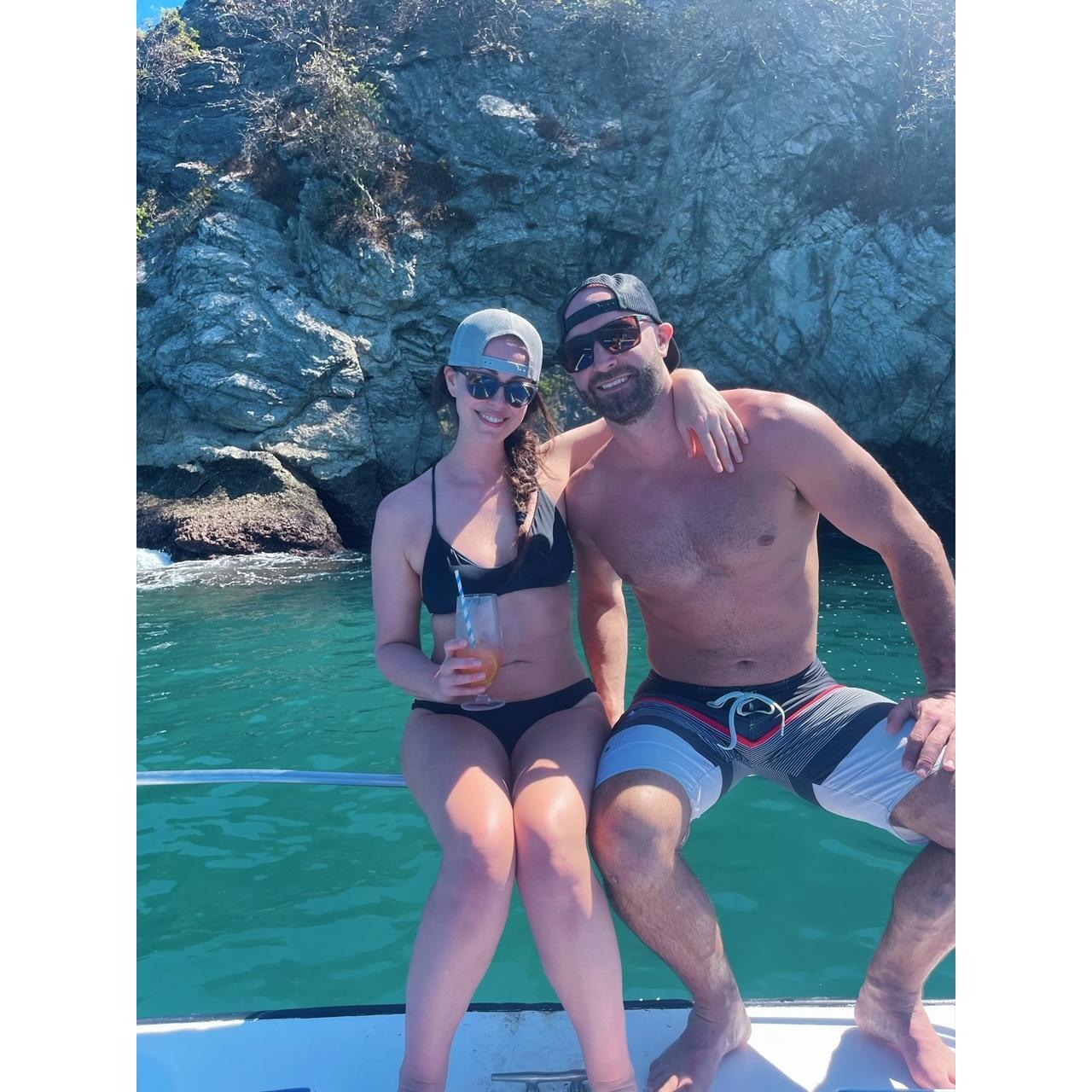 Boat ride in Costa Rica