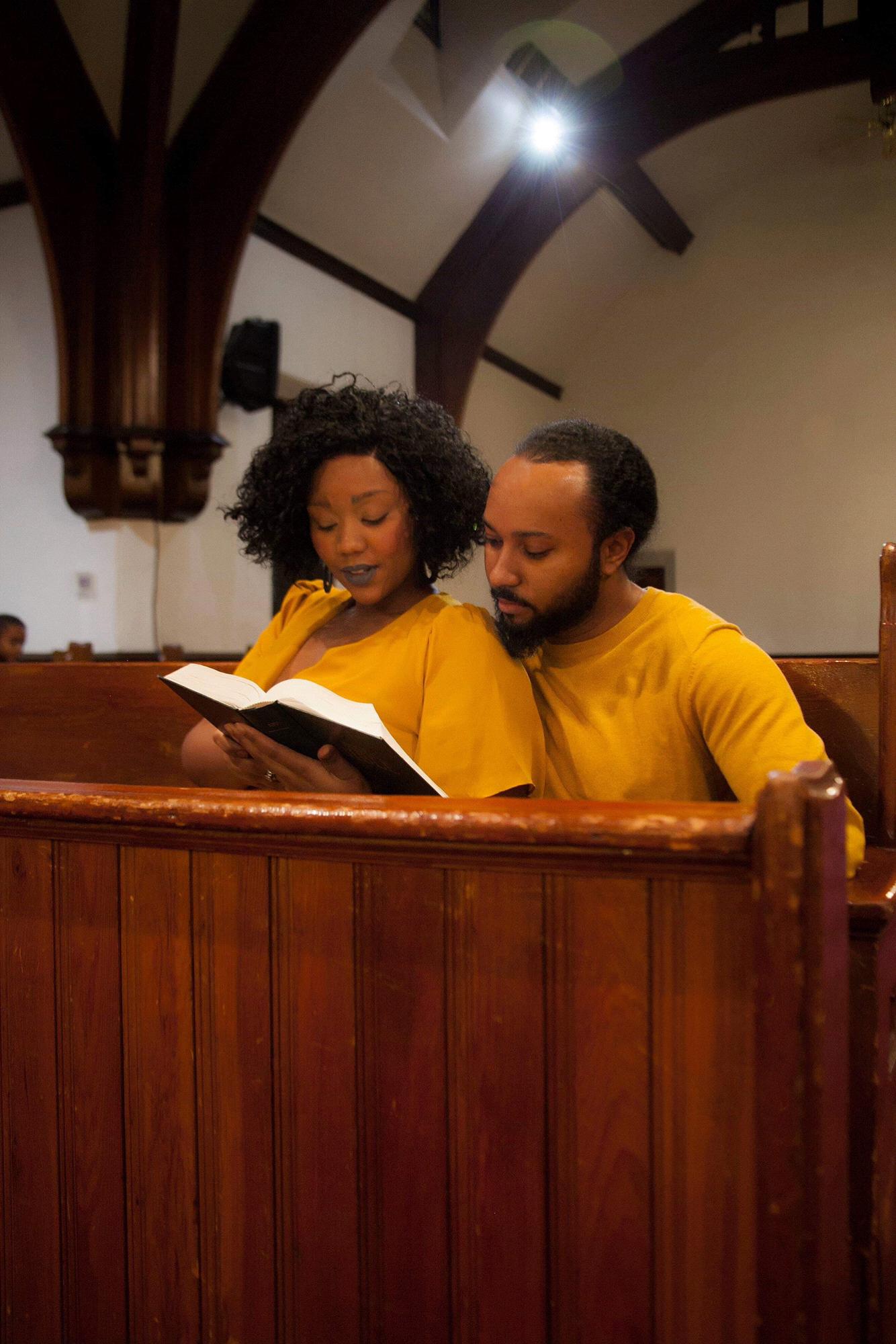 "WHO GOD BRINGS TOGETHER LET NO MAN BRING US UNDER,"  MARK 10:9