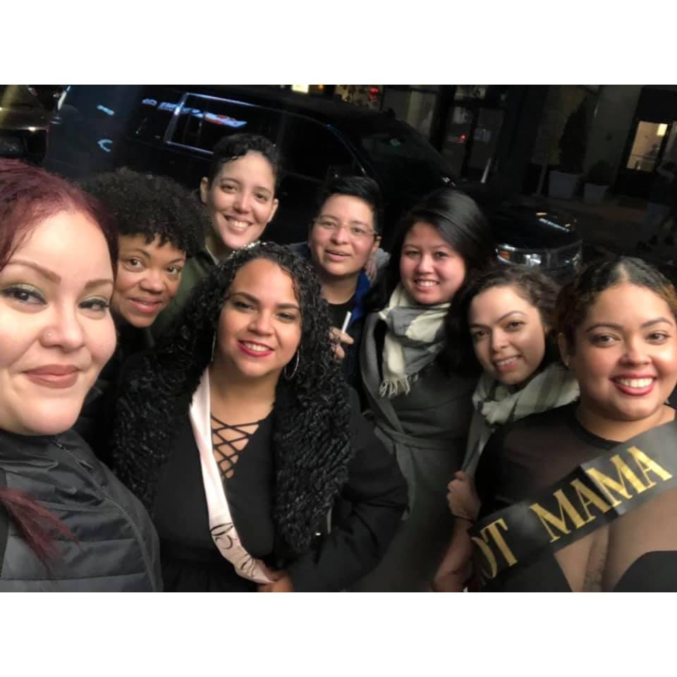 The day Nivializ fell in love with Giselle at first sight. Her older sisters Bachelorette party.