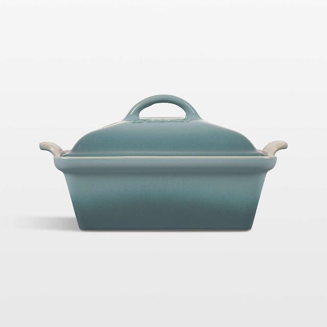 Le Creuset ® 2.5-Qt. Heritage Sea Salt Covered Square Casserole