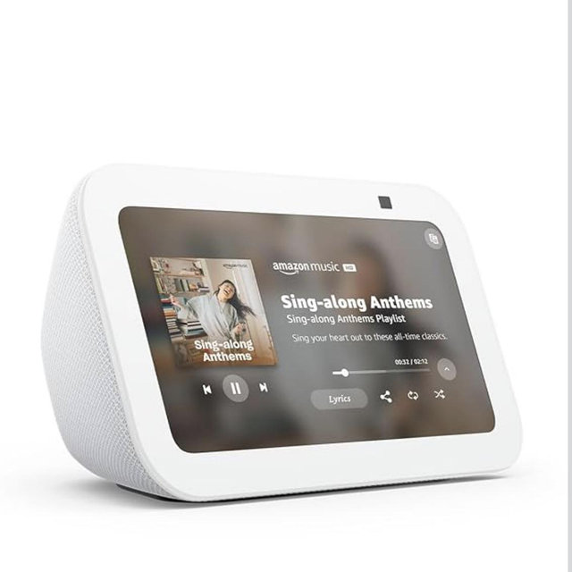 Amazon Echo Show 5 - Glacier White