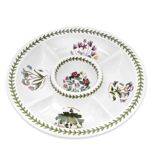 Portmeirion Botanic Garden Chip & Dip Tray
